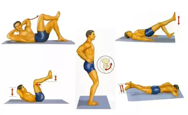 Комплекс физических упражнений для повышения потенции у мужчины